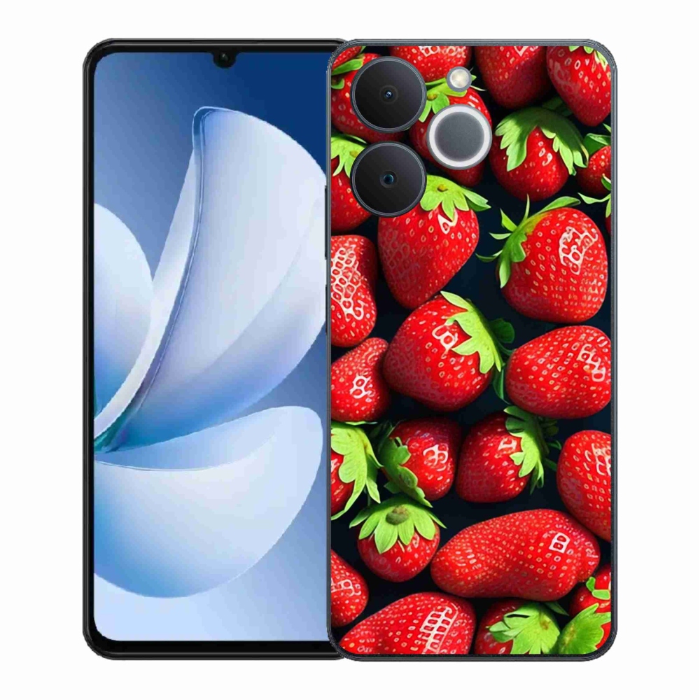 Zselés borítás mmCase a Realme Note 70T készülékhez - eper