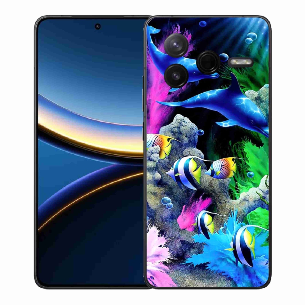 Gél borítás mmCase a Xiaomi Poco F7 Pro készülékhez - Sea World