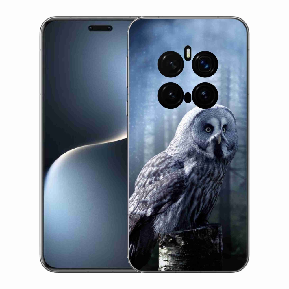 Zselés borítás mmCase a Honor Magic 7 Pro 5G készülékhez - bagoly