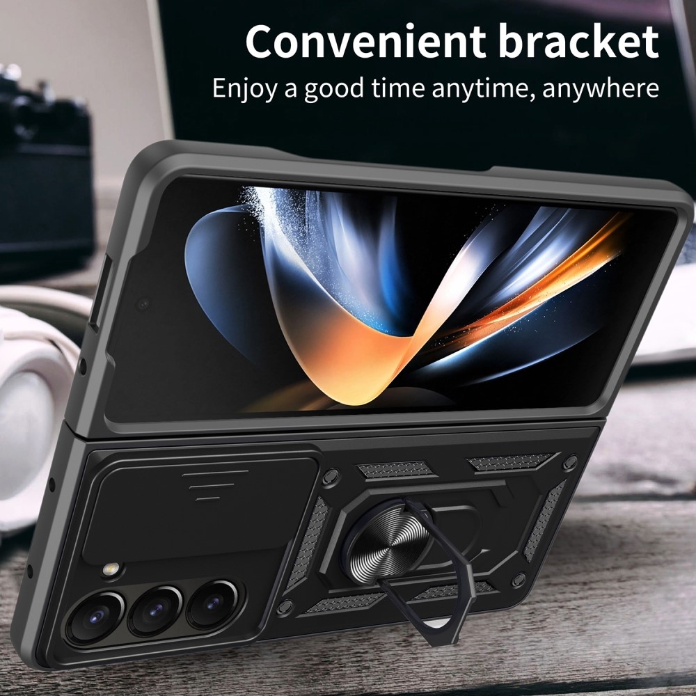 Csúszásálló borítás Samsung Galaxy Z Fold5 5G készülékhez - fekete