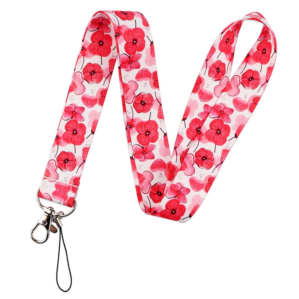 Virágmintás nyakpánt pisztolytáskához - E minta