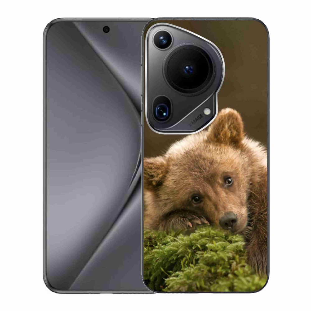 Gél borítás mmCase a Huawei Pura 70 Ultra számára - medve