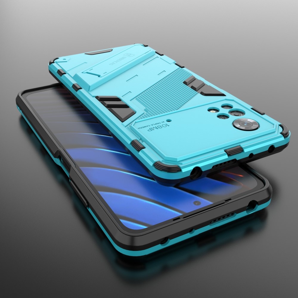 Armory tartós borító a Xiaomi Poco X4 Pro 5G készülékhez - világoskék színben