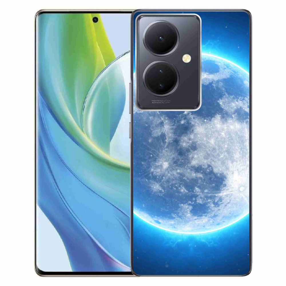 Gél tok mmCase a Vivo V29 Lite 5G számára - földgömb