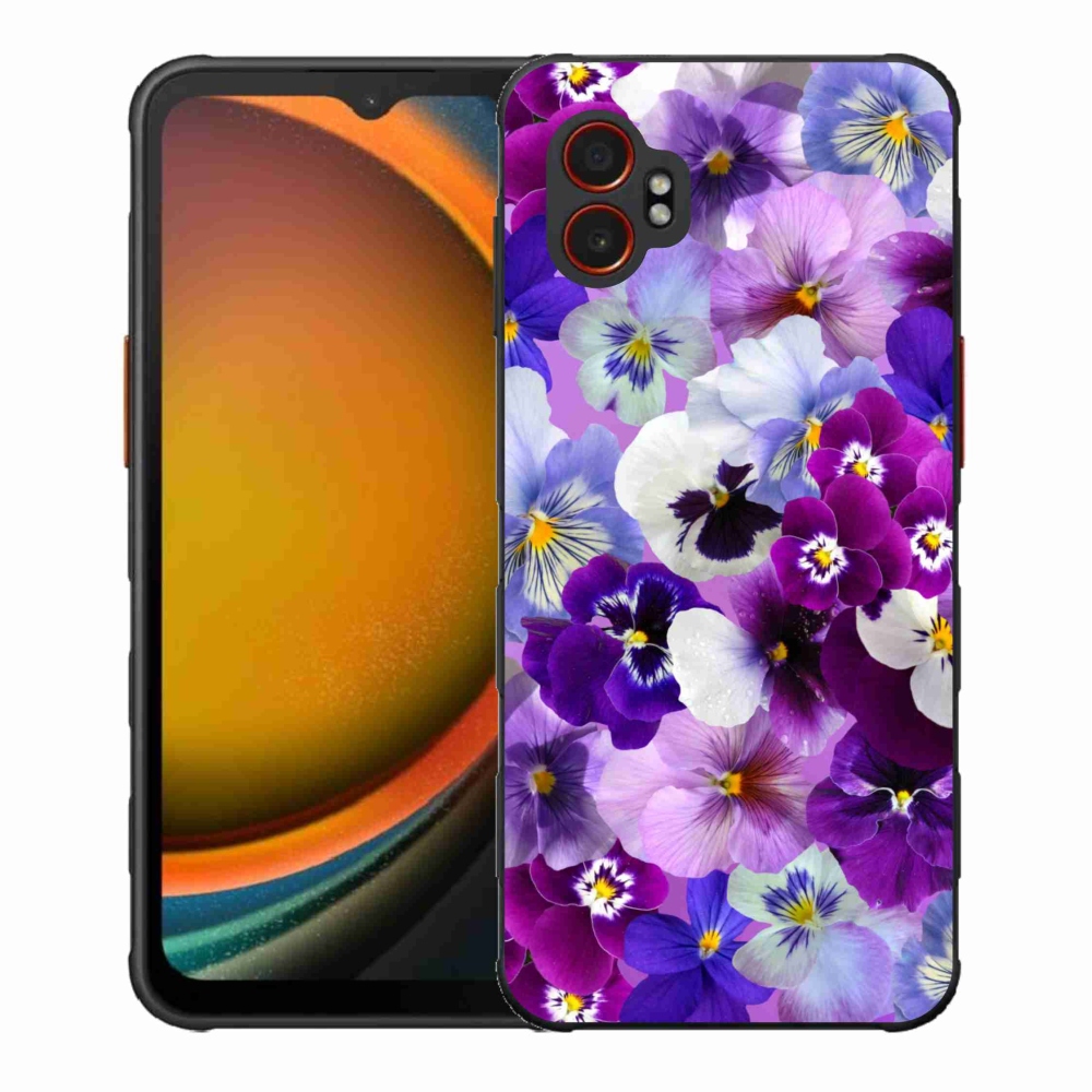 Gél borító mmCase Samsung Galaxy Xcover 7 Pro - virágok 9