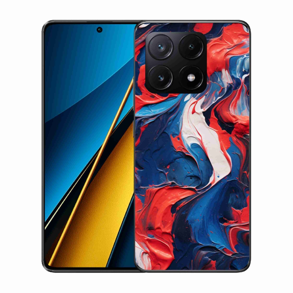 Gél borítás mmCase a Xiaomi Poco X6 Pro 5G számára - absztrakt motívum 7