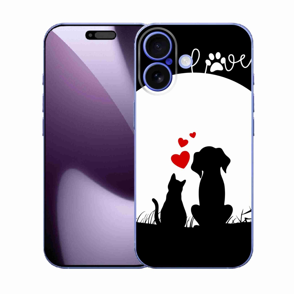 Gél borítás mmCase iPhone 17 készülékhez - állatszerelem