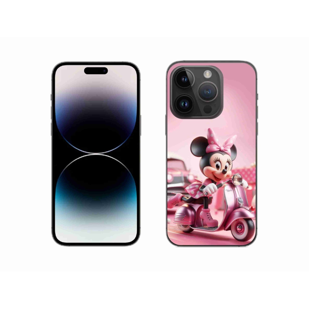 Zselés borítás mmCase iPhone 14 Pro 6.1 készülékhez - minnie 1