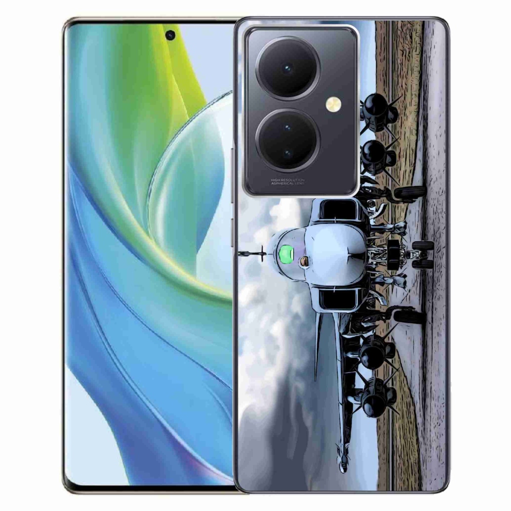 Gélburkolat mmCase a Vivo V29 Lite 5G-n - katonai repülőgépeken