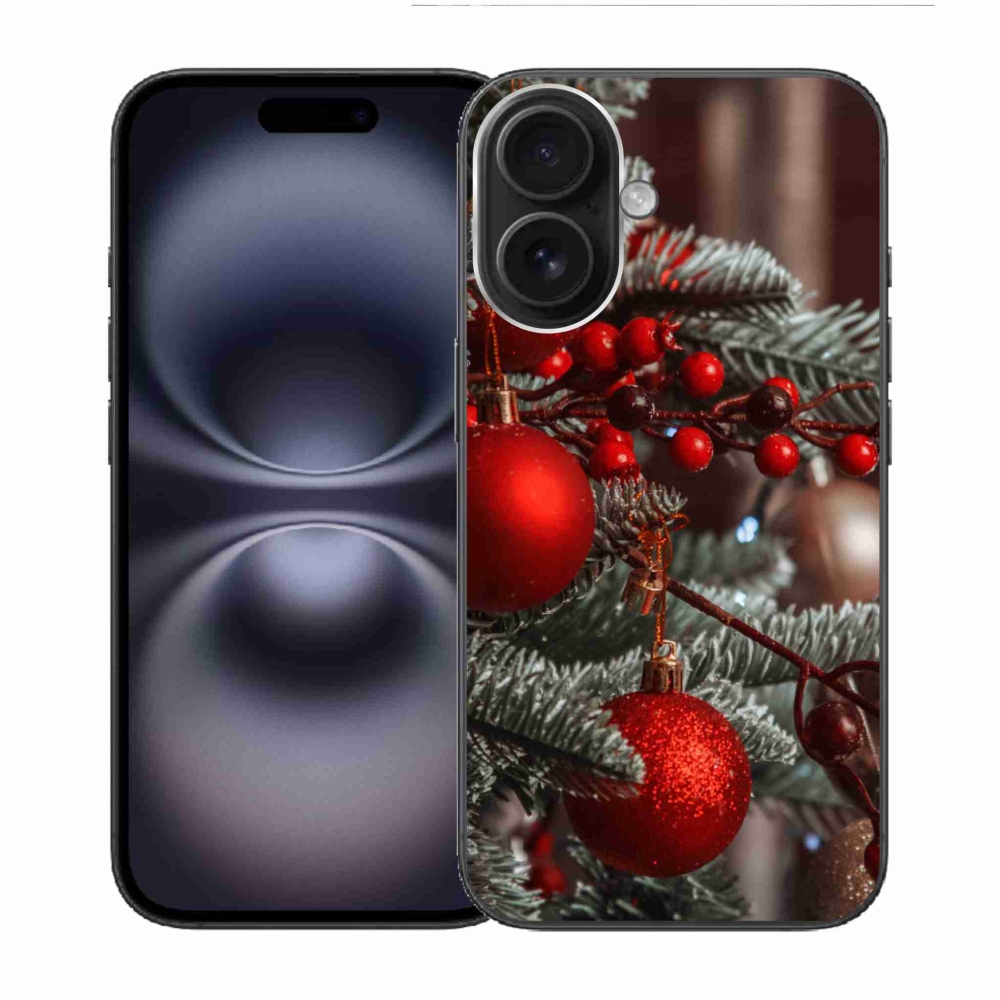 Gél borítás mmCase iPhone 16 készülékhez - Karácsonyi dekorációk 2