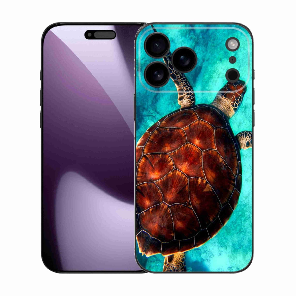 Zselés borítás mmCase iPhone 17 Pro Max készülékhez - teknősbéka