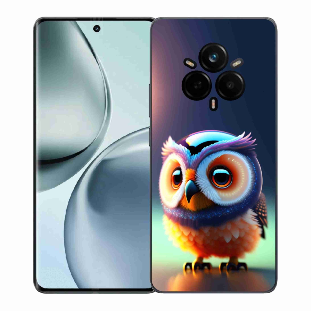 Gél borítás mmCase a Realme 14 Pro 5G készülékhez - bagoly