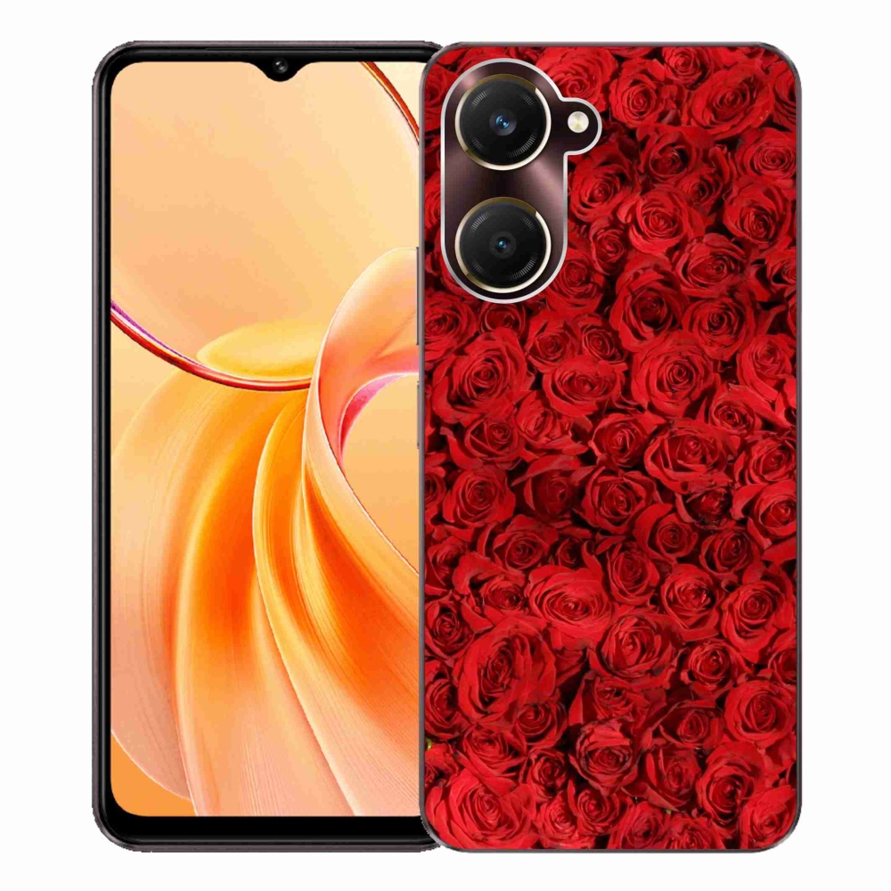 Gél borítás mmCase a Vivo Y28s 5G készülékhez - rózsaszínű