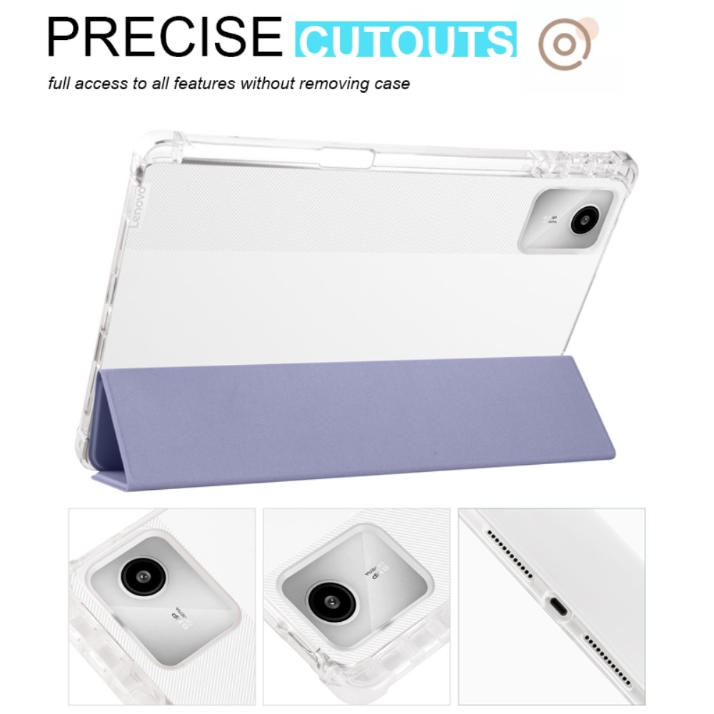 Ügyes záró tok Lenovo Tab M11/Tab K11 - lila