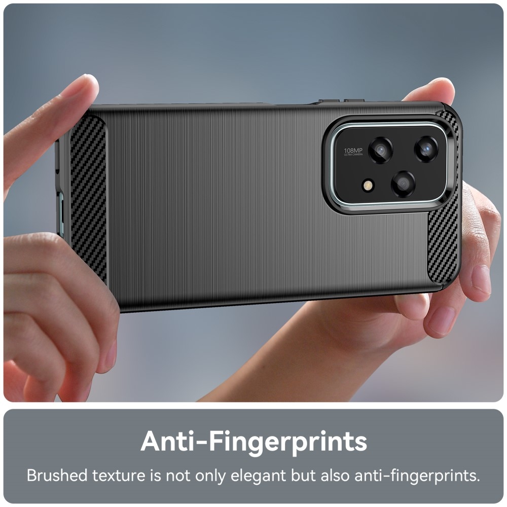 Szénálló zselés tok a Honor 200 Lite 5G készülékhez - fekete