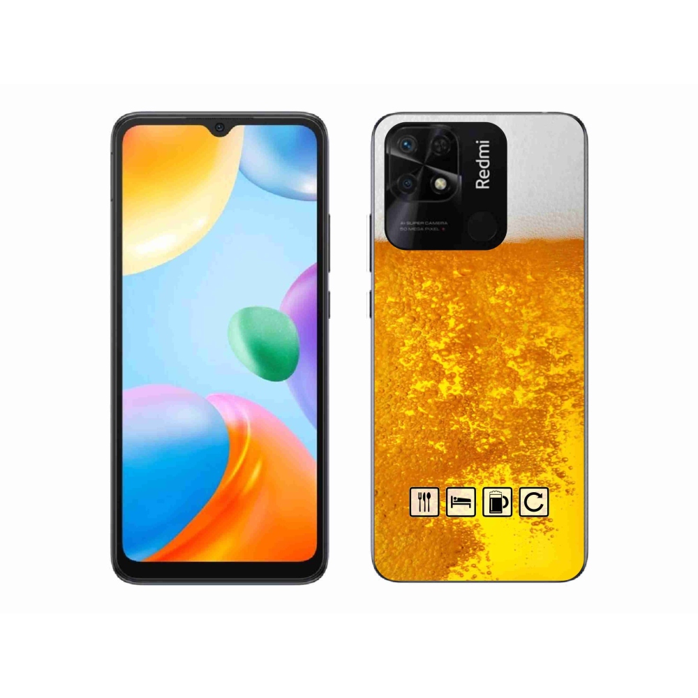 Gél borítás mmCase a Xiaomi Redmi 10C-hez - sör motívum 3