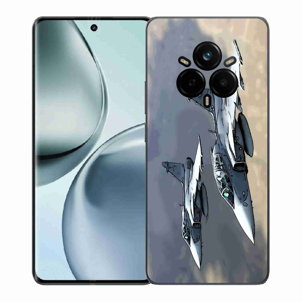 Gél borítás mmCase a Realme 14 Pro 5G számára - vadászrepülők