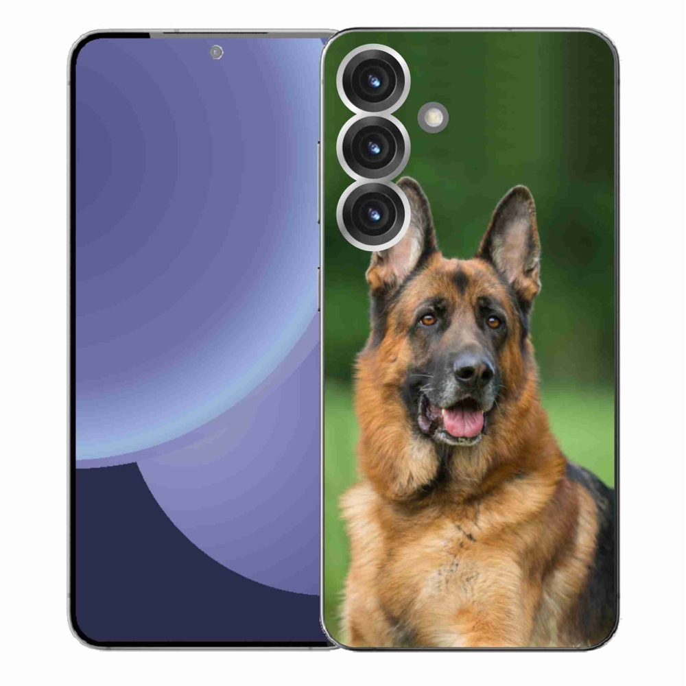 Zselés borítás mmCase Samsung Galaxy S25+ - Német juhászkutya számára