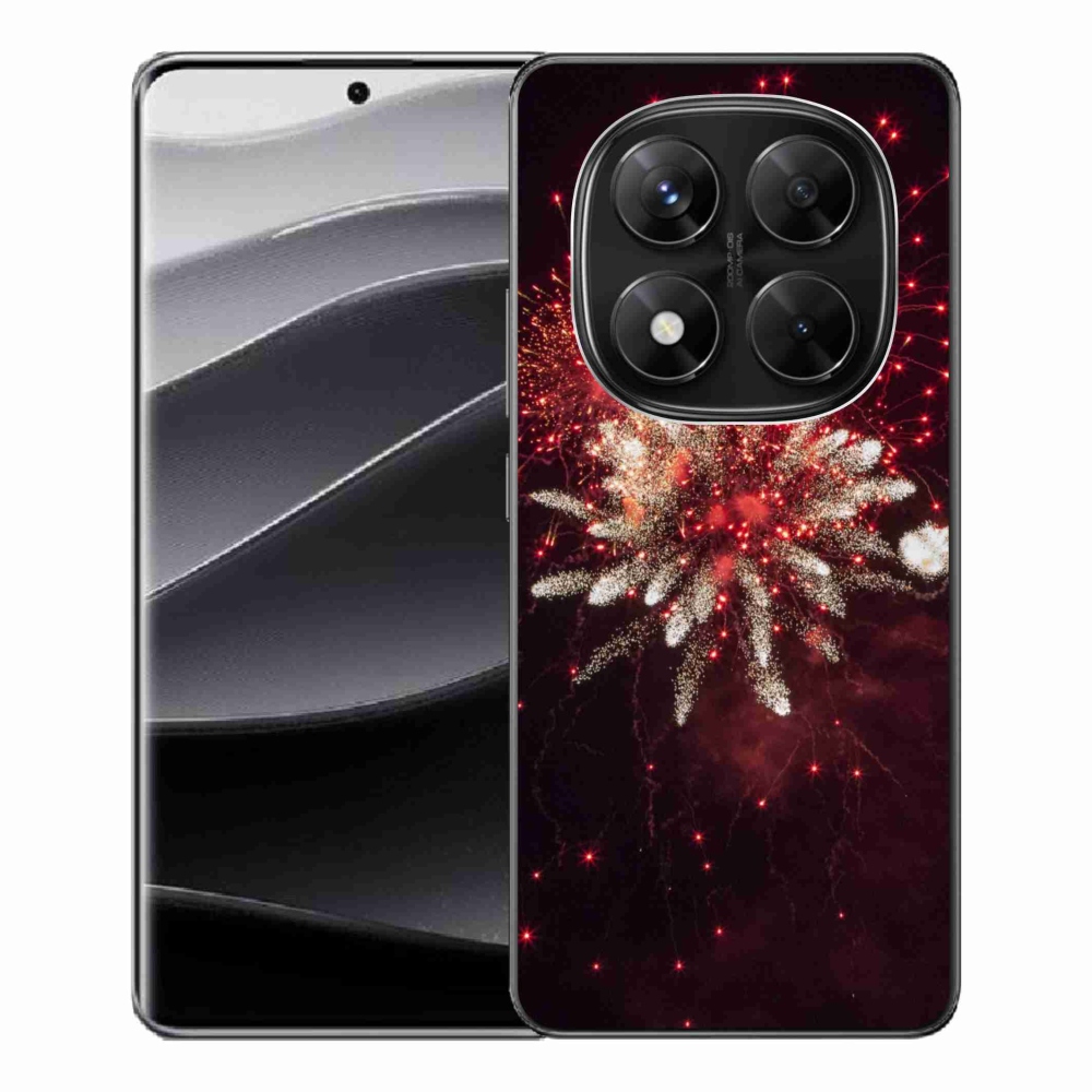 Gél borítás mmCase a Xiaomi Redmi Note 14 Pro 5G/Poco X7 5G - tűzijátékhoz