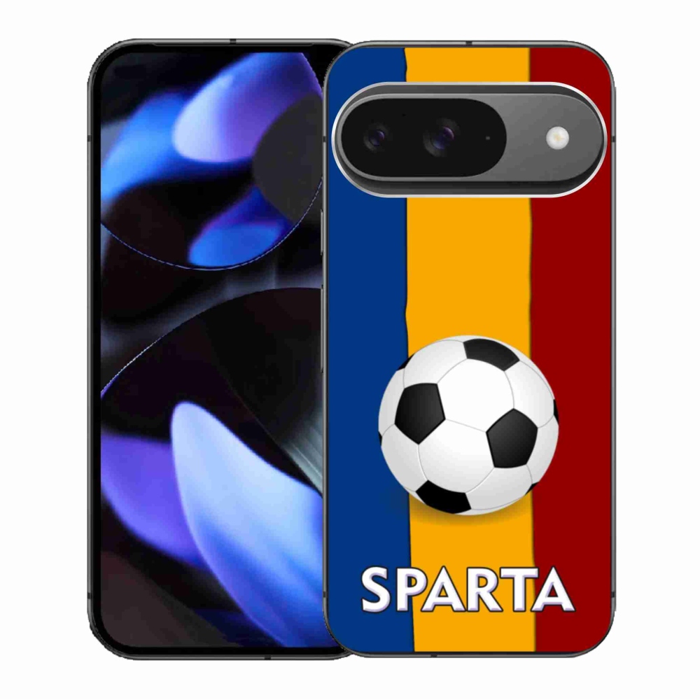 Gél borítás mmCase a Google Pixel 9/9 Pro számára - Labdarúgás 1