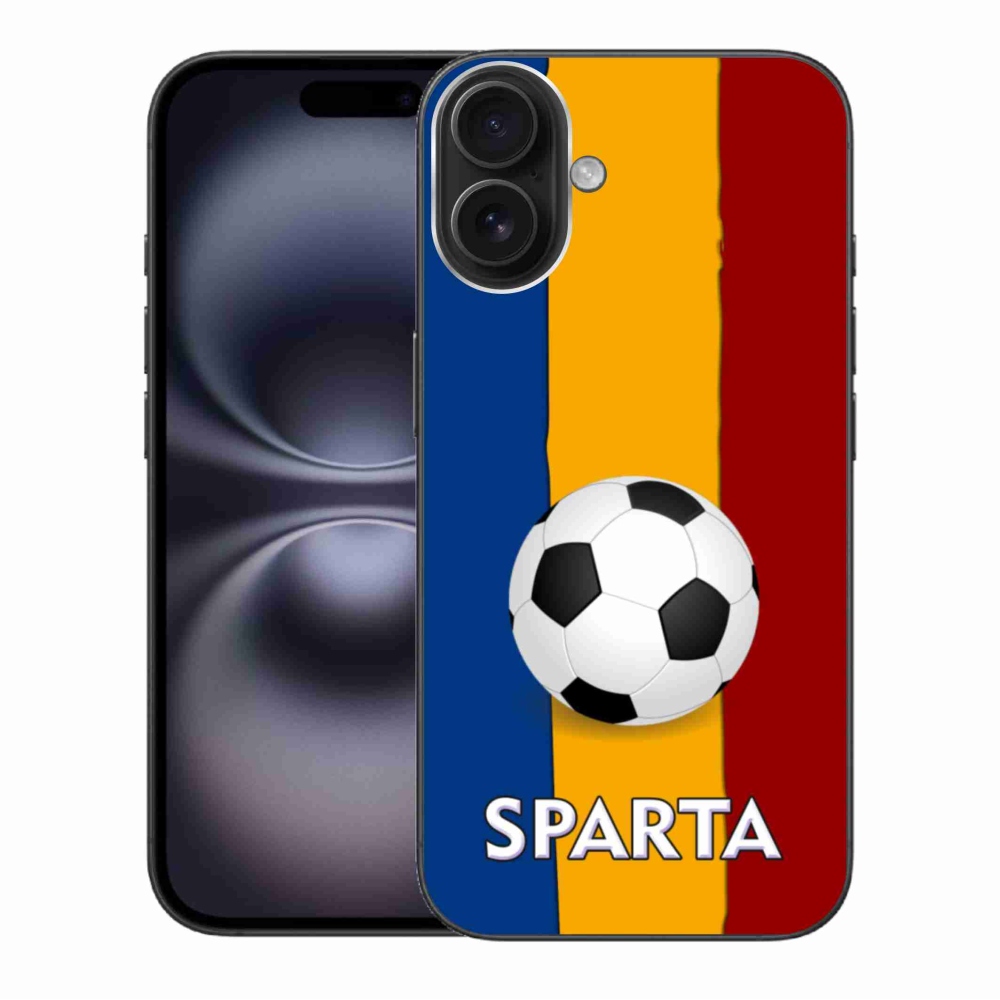 Zselés borítás mmCase iPhone 16 Plus készülékhez - futball 1