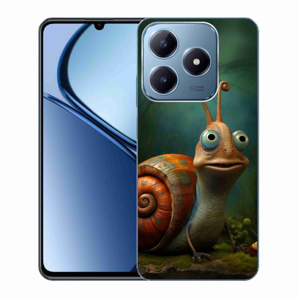 Gél borító mmCase a Realme C63 készülékhez - csiga