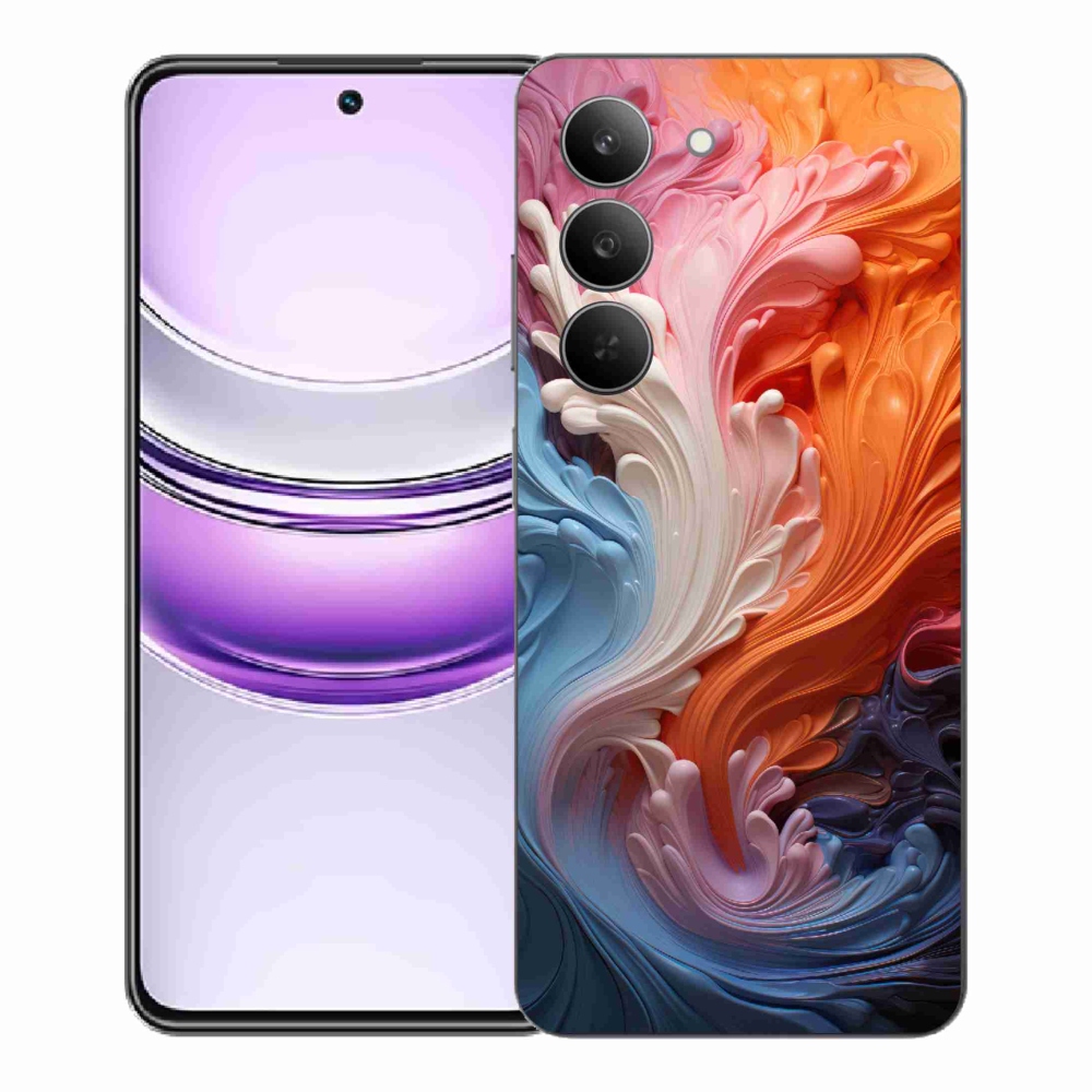 Gél borító mmCase a Realme 14x 5G készülékhez - absztrakt motívum 8