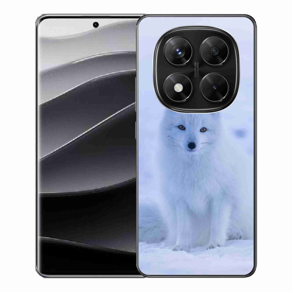 Gél borítás mmCase a Xiaomi Redmi Note 14 Pro 5G/Poco X7 5G számára - polár róka