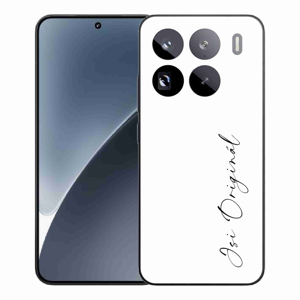 Gél borító mmCase a Xiaomi 15 Pro - te vagy az eredeti fehér háttérrel