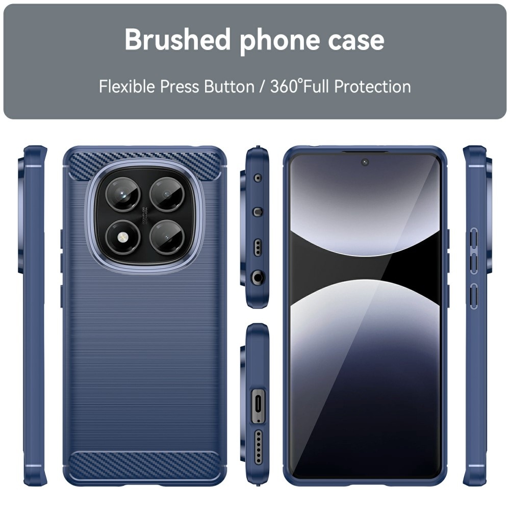 Szénálló zselés tok Xiaomi Redmi Note 14 Pro - kék