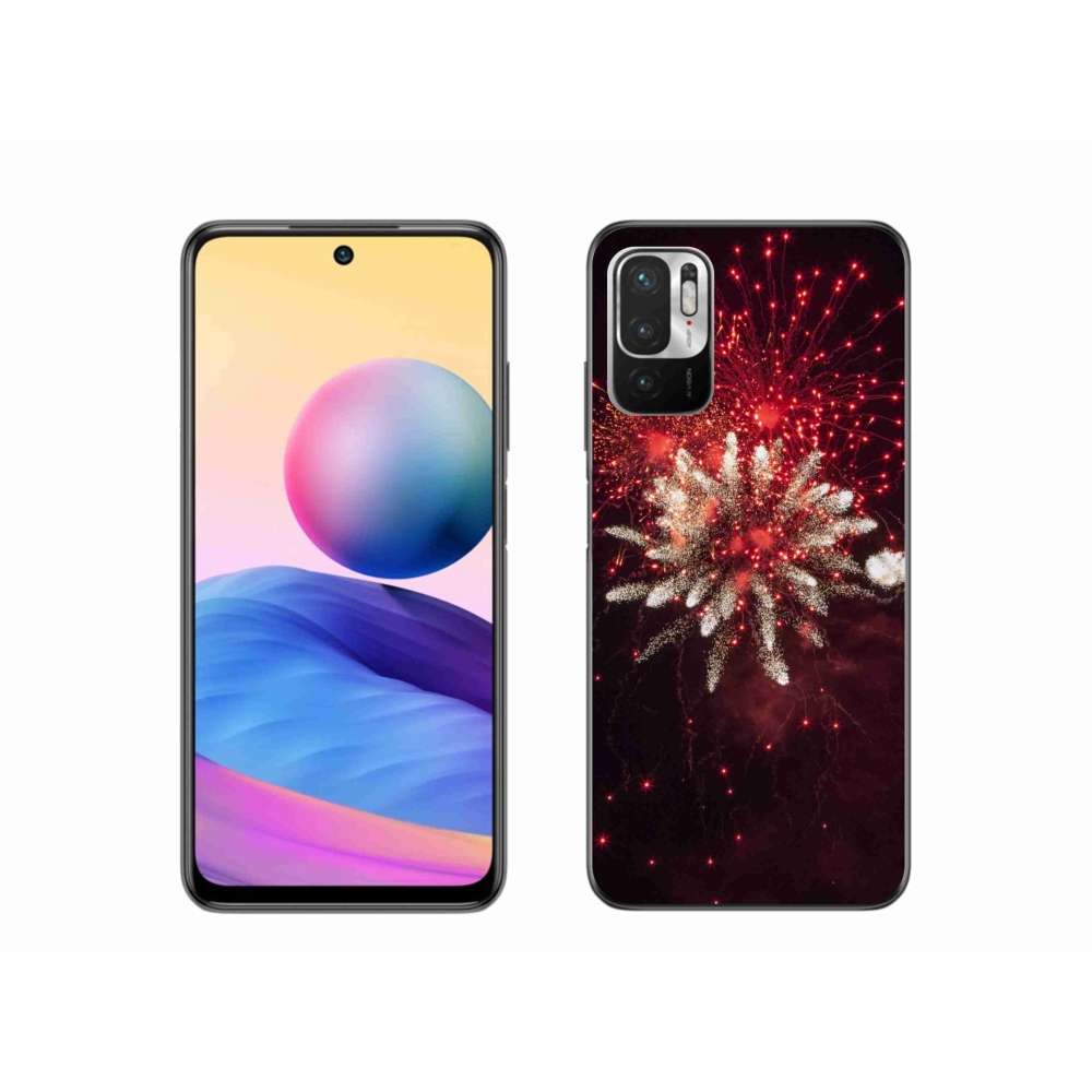 Gél borítás mmCase a Xiaomi Poco M3 Pro/5G számára - tűzijáték