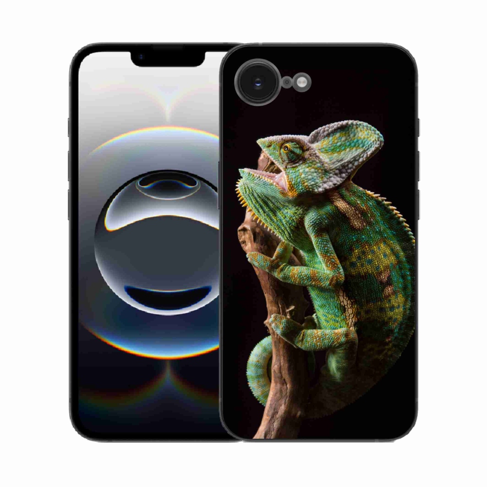 Zselés borítás mmCase iPhone 16e készülékhez - kaméleon