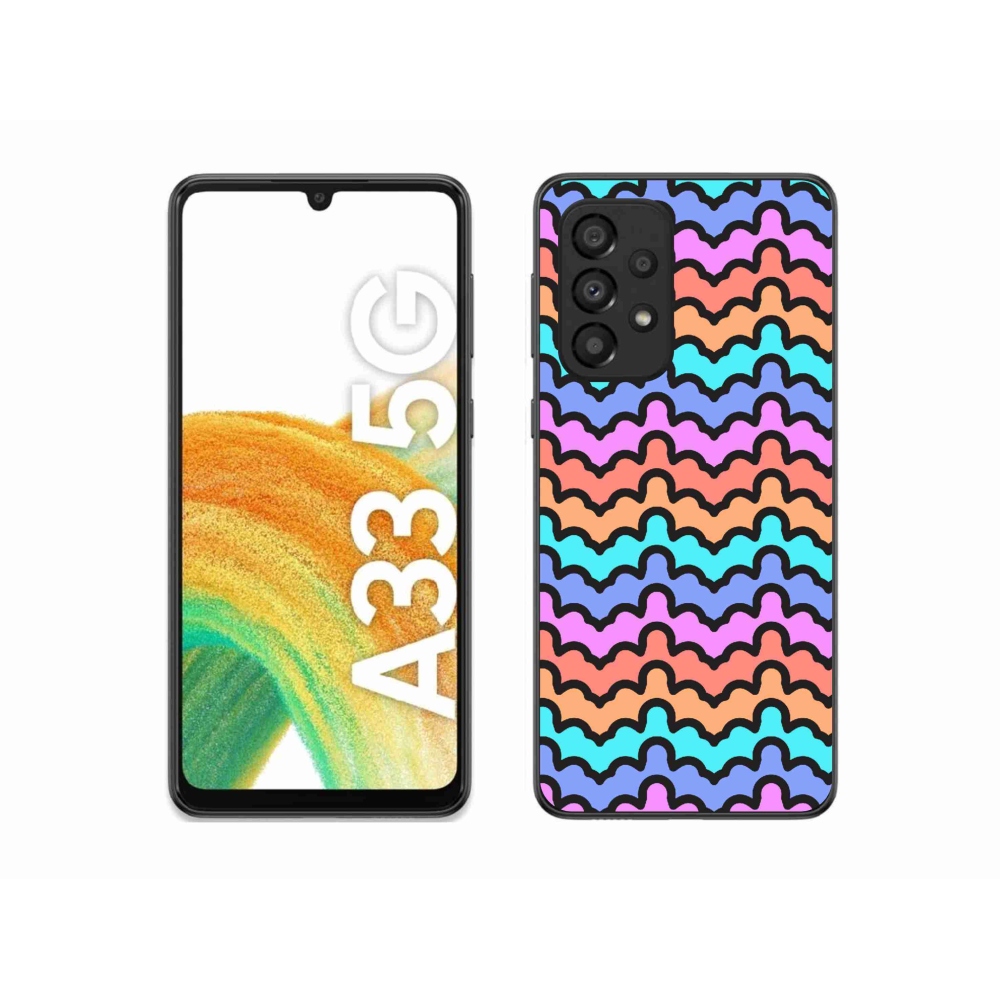 Gél borítás mmCase Samsung Galaxy A33 5G - absztrakt motívum 30