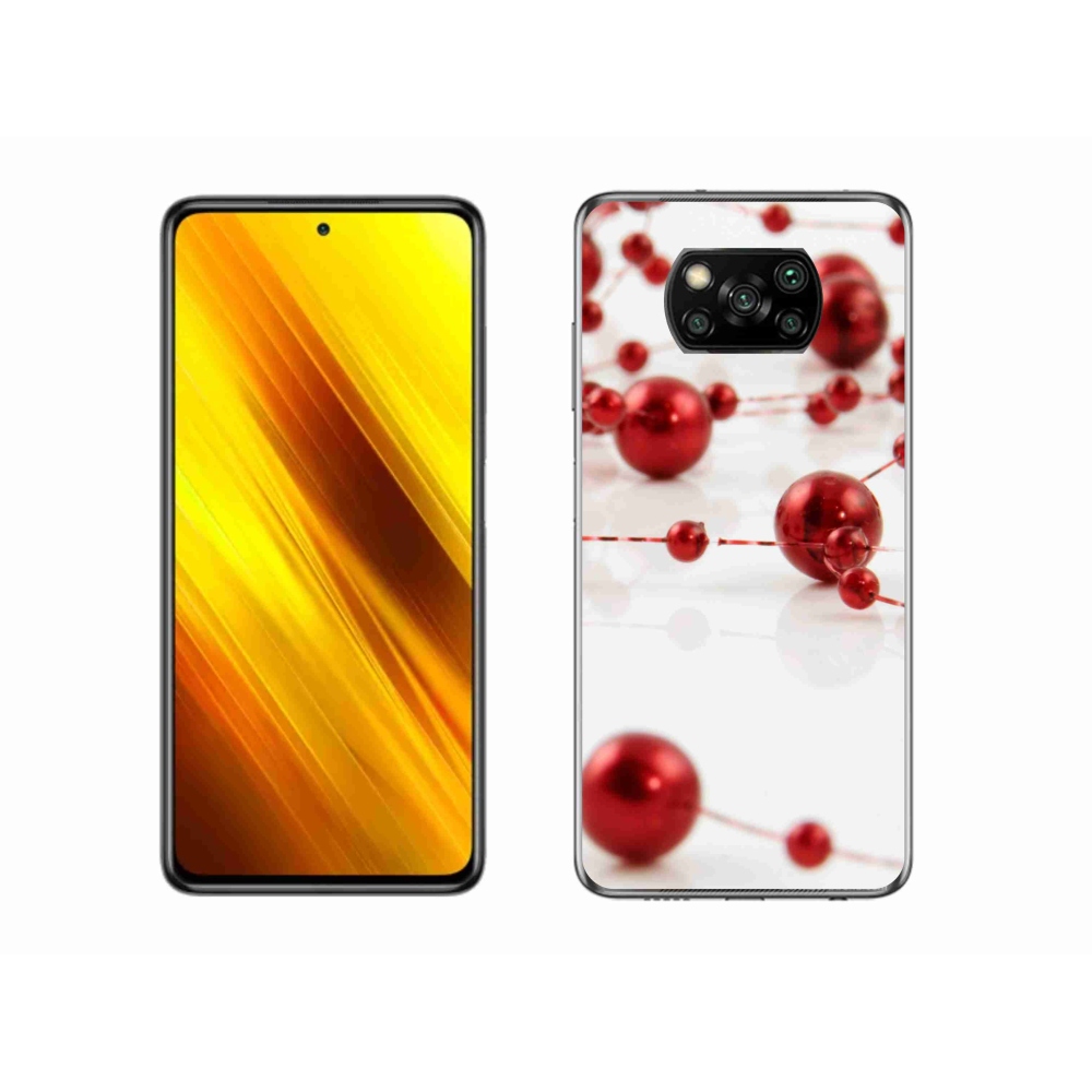 Gél borítás mmCase a Xiaomi Poco X3 Pro számára - karácsonyi lánc