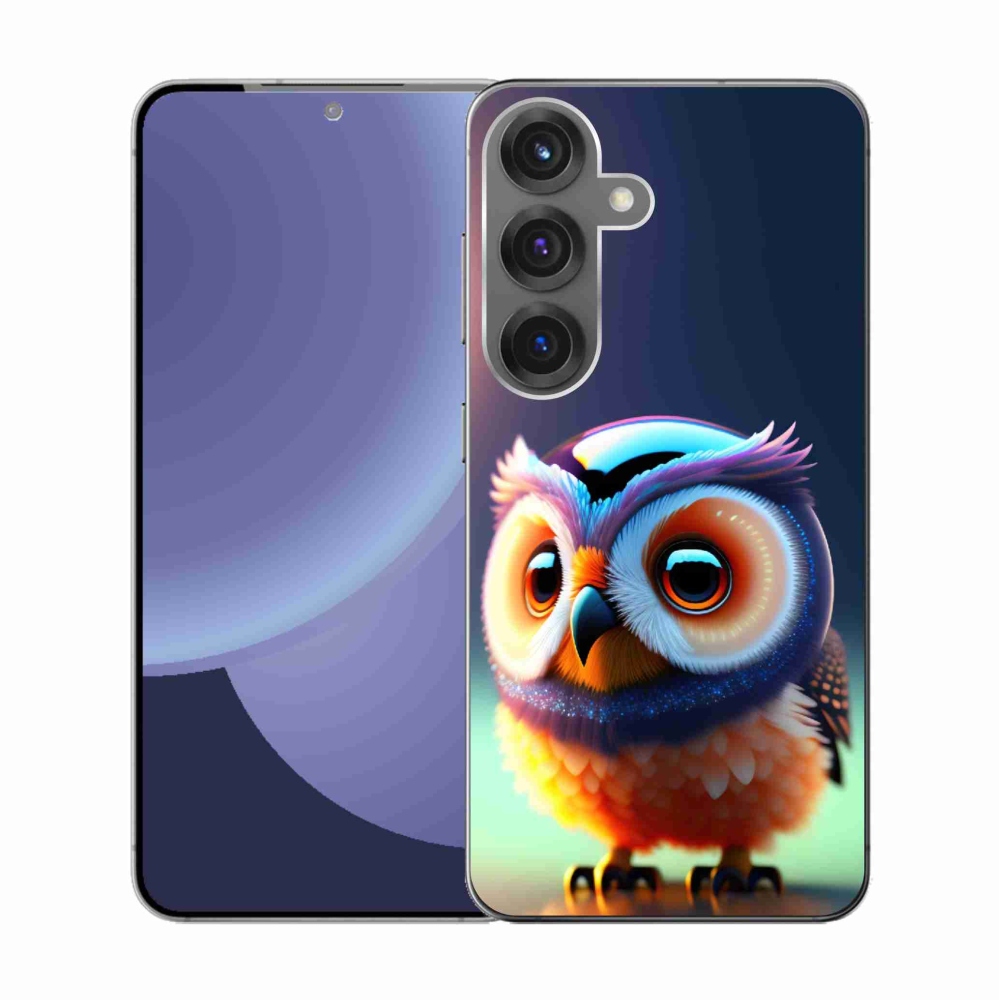 Gél védőhuzat mmCase Samsung Galaxy S25 készülékhez - bagoly