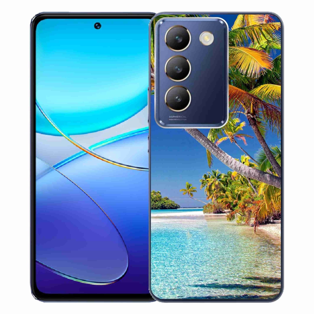 Gél tok mmCase a Vivo V40 SE 4G/5G készülékhez - tengerparton