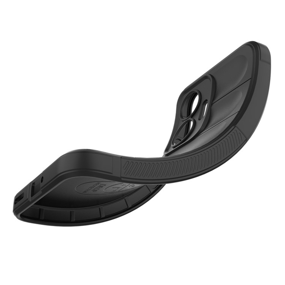 Rugg tartós zselés tok Xiaomi Poco F7 5G - fekete