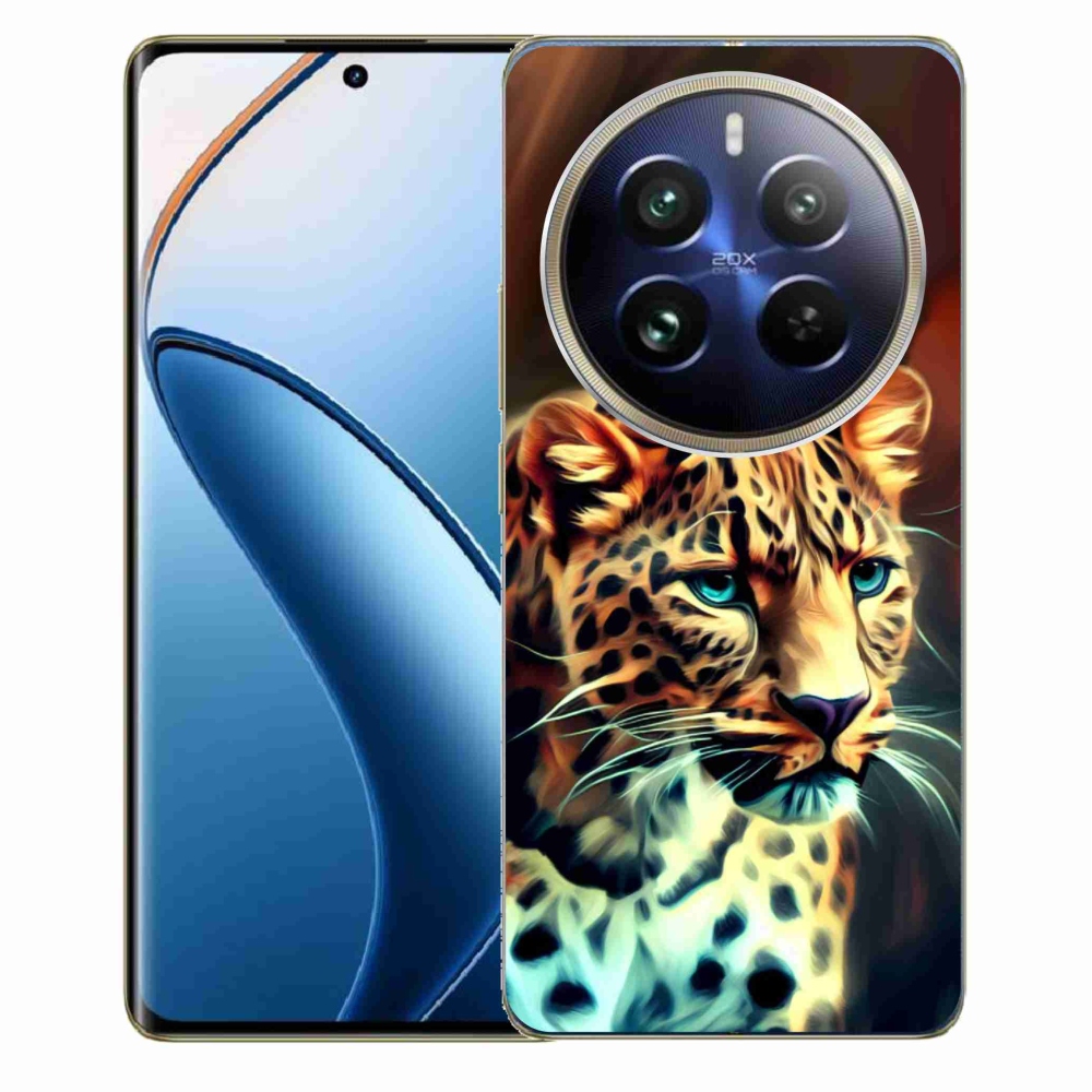 Gél borítás mmCase a Realme 12 Pro 5G/12 Pro+ 5G modellhez - leopárd
