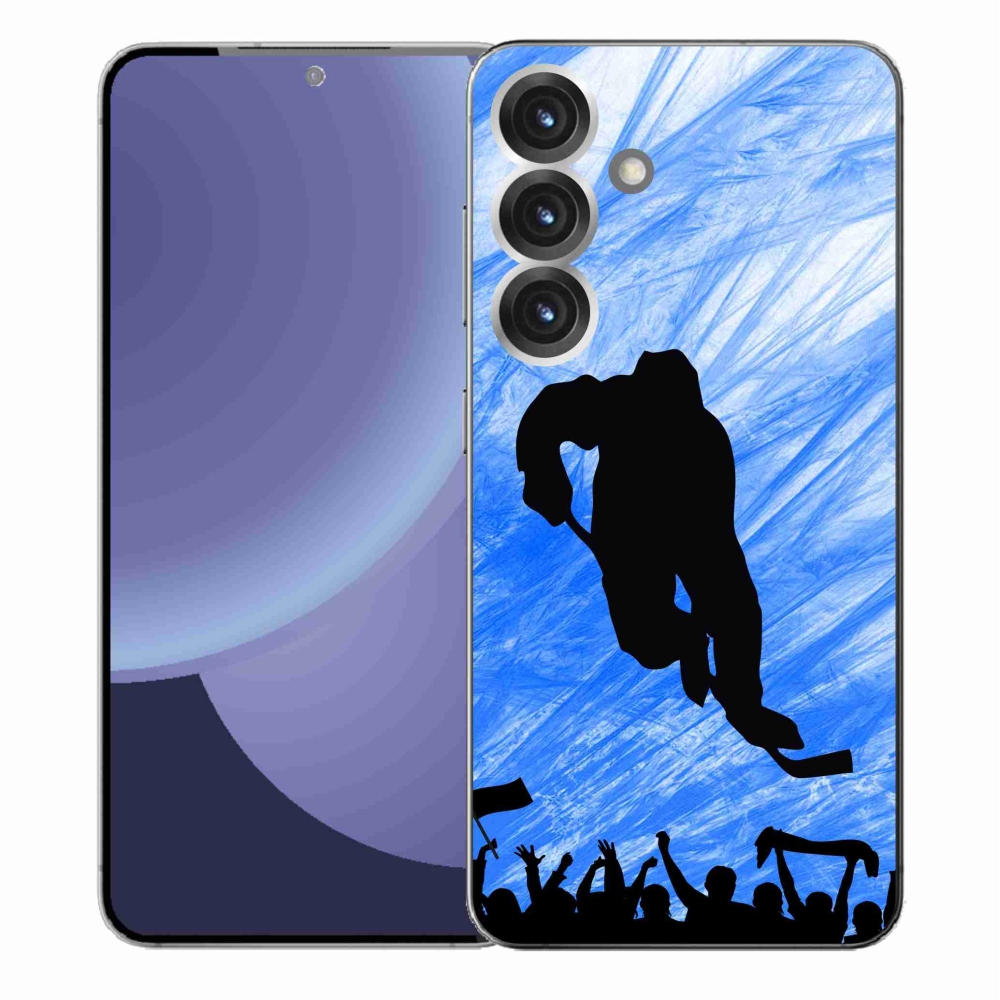 Gél borítás mmCase Samsung Galaxy S25+ - hokijátékos számára