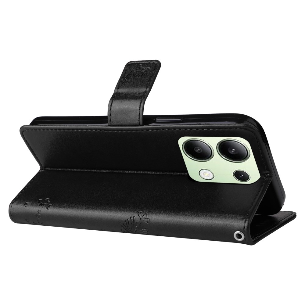 Fák könyve tok Xiaomi Redmi Note 13-hoz - fekete