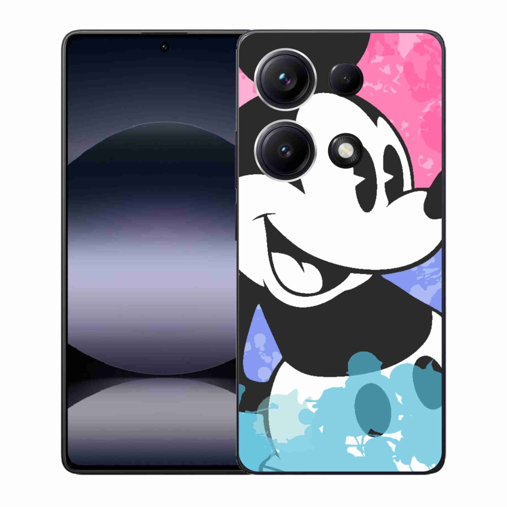 Gél borítás mmCase a Xiaomi Redmi Note 14S-hez - mickey egér