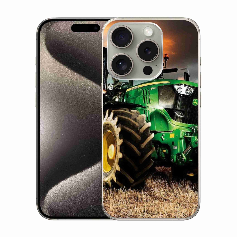 Zselés borítás mmCase iPhone 15 Pro készülékhez - traktor