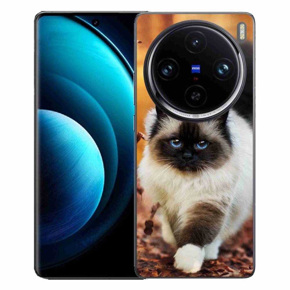 Gél tok mmCase a Vivo X100 Pro 5G készülékhez - macska