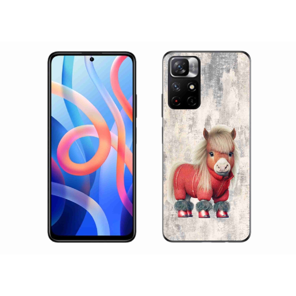Gél borítás mmCase a Xiaomi Redmi Note 11S 5G-hez - póni pulóverben