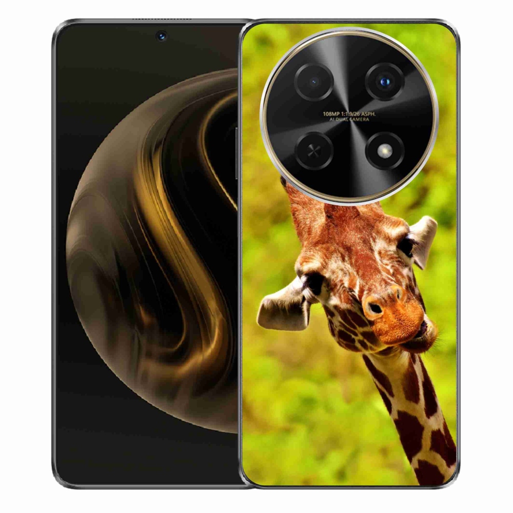 Zselés borítás mmCase a Huawei Nova 12i készülékhez - zsiráf