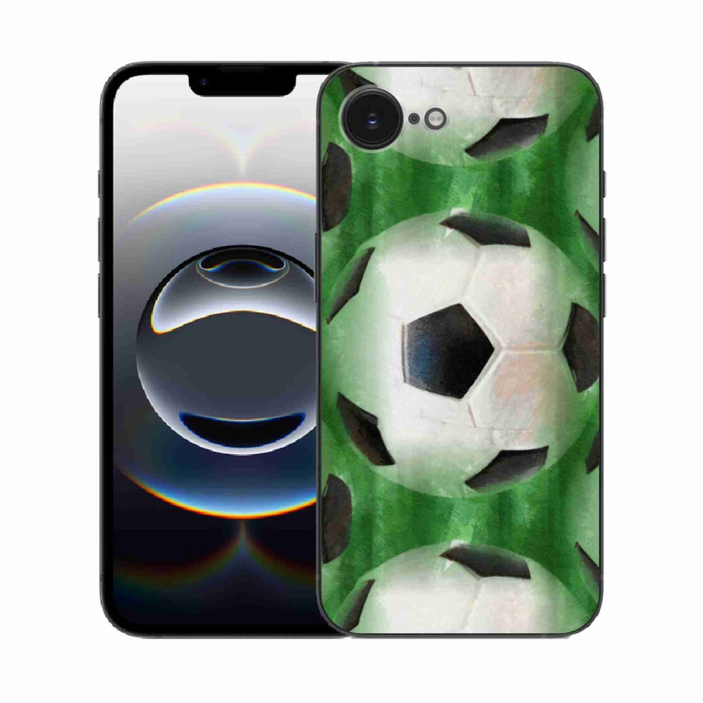 Zselés borítás mmCase iPhone 16e készülékhez - focilabda