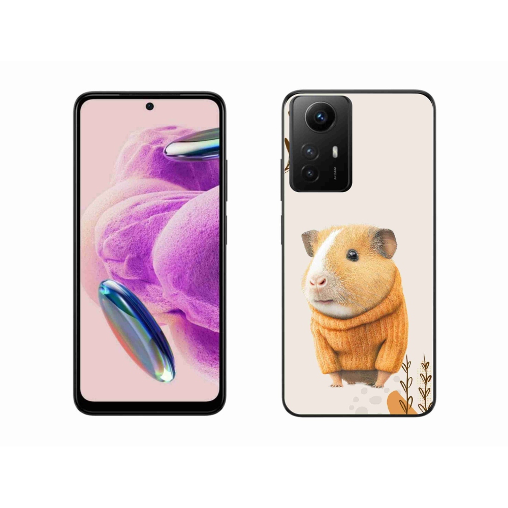 Gél borítás mmCase a Xiaomi Redmi Note 12S-hez - tengerimalac a pulóverben