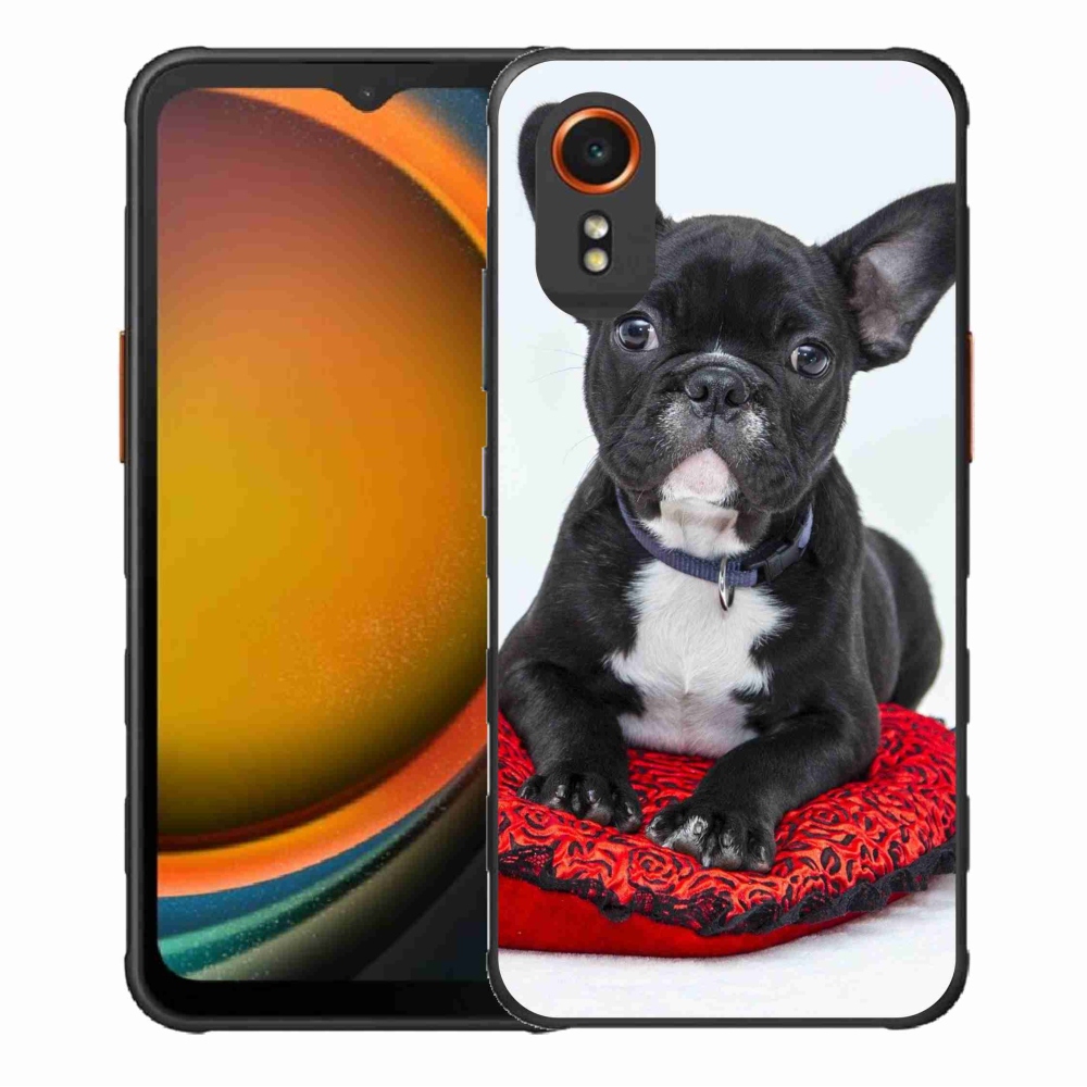Gél tok mmCase Samsung Galaxy Xcover 7 készülékhez - bulldog