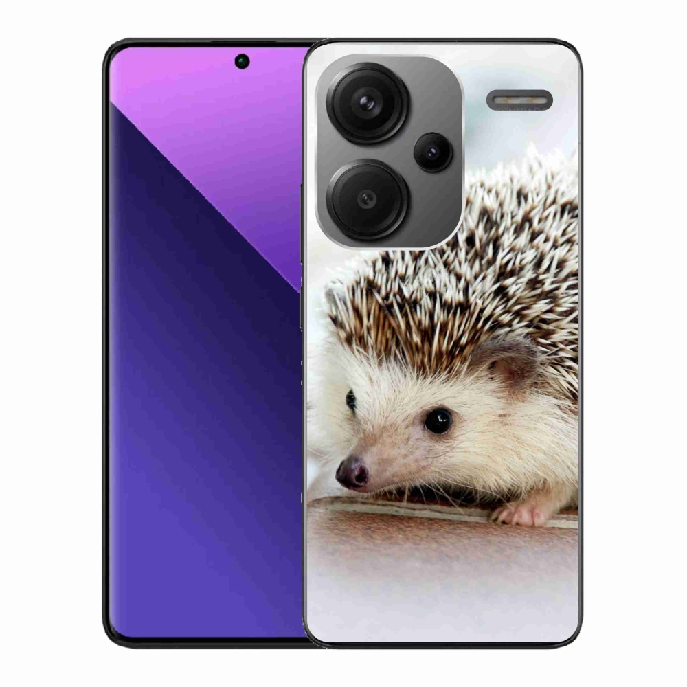 Gél borítás mmCase a Xiaomi Redmi Note 13 Pro+ 5G - süni számára