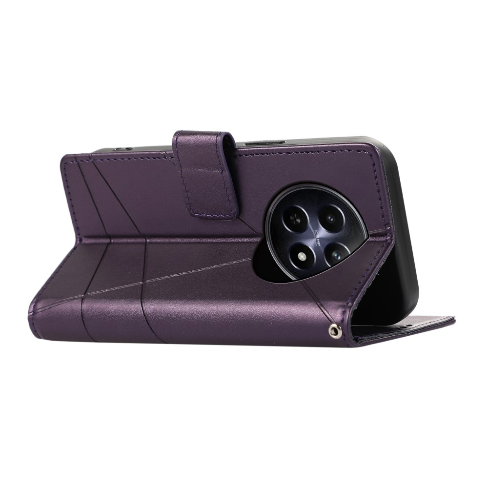 Line könyvtáska a Realme 12 5G/12x 5G készülékhez - lila